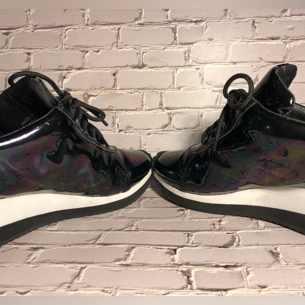Jeffrey Campbell Oil Slick Platform Sneakers - Picture 5 of 11